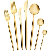 تصویر سرویس قاشق و چنگال 84 پارچه کاراجا Jupiter همراه با جعبه طلایی مات ارسال 7 روز کاری