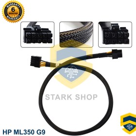 تصویر 10Pin to 8Pin GPU Power PCIE Cable for HP ML350 G9 &Nvidia K80 M40 M60 P40 P100 