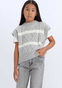 تصویر بافت و ژاکت بچگانه دیفکتو defacto 