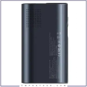 تصویر پمپ باد شارژی بیسوس مدل VA1 با چراغ قوه و پاوربانک 