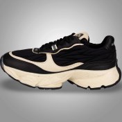 تصویر کفش کتانی زنانه miu miu مشکی کرم کد 2270 