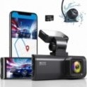 تصویر دوربین اتومبیل مدل WOLFBOX REDTIGER Mini Dash Cam 4K Car Camera with Built-in WiFi GPS Front 4K/2.5K and Rear 1080P Dual 