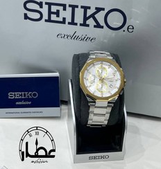 تصویر سیکو اکسکلوسیو کرنوگراف مردانه با کد کالای محصول 3095G TT/SIL/TT SEIKO.e