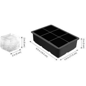 تصویر قالب یخ مربع کیچن بیوتی Kb7945 مشکی 