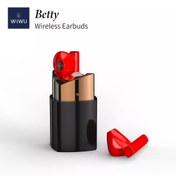 تصویر هندزفری بلوتوث ویوو WiWU Betty Lipstick Wireless Earbud TWS10 