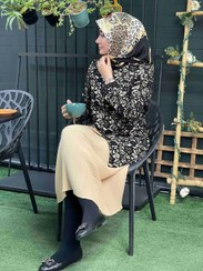 تصویر کت و دامن دانتل مارینا 