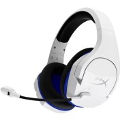 تصویر هدست هایپر ایکس مدل HyperX Cloud Core Wireless رنگ سفید headset hyperX Cloud Core Wireless white