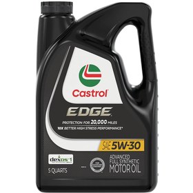 تصویر Castrol 5W-30 EDGE Full Synthetic Engine Oil 