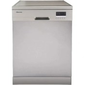 تصویر ظرفشویی هایسنس H13DEWH سفید رنگ Hisense H13DEWH white dishwasher