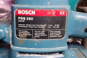 تصویر سنباده لرزان تخت مستطیلی بوش آلمان اصلی مدل BOSCH PSS 280 استوک 