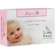 تصویر صابون شفاف کودک حاوی گلیسیرین مرطوب کننده گل سیتو 100گرم 