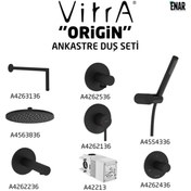 تصویر ست دوش تو کار 8 تکه برند ویترا vitra مدل Origin Stil Ankastre VitrA Model Name Origin Style Concealed Shower Set