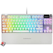 تصویر کیبورد گیمینگ استیل سریز Steelseries APEX 7 Ghost - سوییچ قرمز Keyboards Gaming Steelseries Apex 7 Ghost