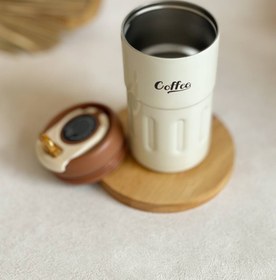 تصویر ماگ سفری مدل هوشمند درجه دار قلاب دار Classy smart model travel mug