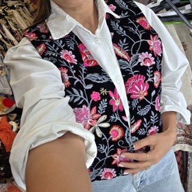 تصویر جلیقه مخمل j7 