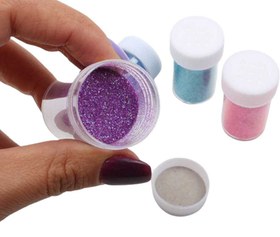 تصویر اکلیل شیشه ای رنگی 