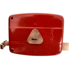 تصویر قفل حیاطی ورتکس مدل 540.12B - قرمز 