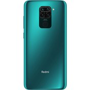 تصویر گوشی موبایل شیائومی مدل Redmi Note 9 M2003J15SG دو سیم‌ کارت ظرفیت 128 گیگابایت و رم 4 گیگابایت | سبز | گارانتی 18 ماهه هما تلکام گوشی موبایل دو سیم شیائومی مدل Redmi Note 9 M2003J15SG ظرفیت 128GB سبز