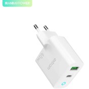 تصویر شارژر 65 واتی دو پورت اکستروم Axtrom 65W PD Wall Charger 2 port - مدل AWC65WPQ-W 