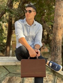 تصویر کیف کلاسور مدل TR-03 جنس : چرم مصنوعی صنعتی