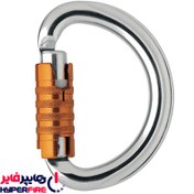 تصویر کارابین اتوماتیک نیم دایره پتزل مدل OMNI Petzel OMNI model half-circle automatic carabiner