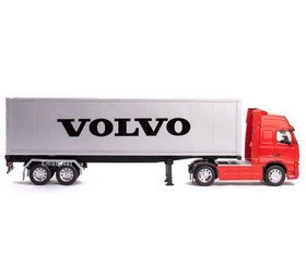 تصویر ماکت فلزی تریلی ولوو کانتینر دار ویلی Volvo FH12