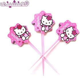 تصویر بسته 10 عددی خلال فینگر فود تم جشن و تولد کیتی 