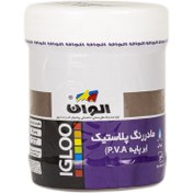 تصویر مادر پلاستیکی قهوه ای تیره الوان گرمی کد 839 