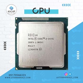 تصویر پردازنده اینتل CPU INTEL Core i5-3470S 