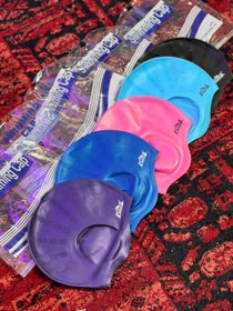 تصویر کلاه شنا CMA - بنفش swim hat