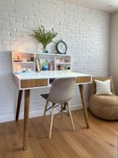 تصویر میز تحریر شلف دار 