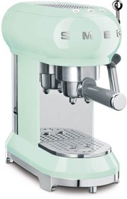 تصویر اسپرسو ساز  اسمگ مدل ECF01 سبز پاستیلی Espresso maker Smeg Italy Smeg ECF01 pastelgrün