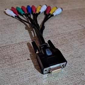 تصویر مبدل VGA به RCA 