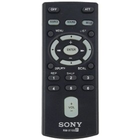 تصویر کنترل پخش خودرو سونی SONY مدل RM-X151 