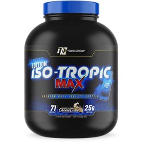 تصویر پروتئین وی ایزوله رونی کلمن Ronnie Coleman Iso-Tropic Max BLACK Edition