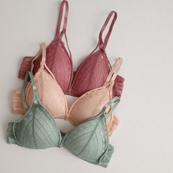 تصویر سوتین زنانه هارنس دار گیپوری مدل ۲۶۰۳۲ رنگ یاسی 