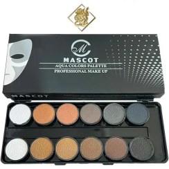 تصویر پالت آکوا ۱۲ رنگ ماسکات Mascot 