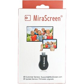 تصویر دانگل HDMI و گیرنده وای فای MiraScreen 