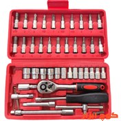 تصویر جعبه بکس ۴۶ پارچه بکس درایو ۱/۴ 