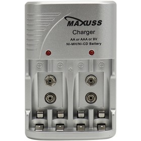 تصویر شارژر باتری قلمی و نیم قلمی چهارتایی مارک Maxuss ا Maxuss quad and semi-font battery charger Maxuss quad and semi-font battery charger
