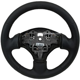 تصویر فرمان چرم دوزی پژو 206 206 EMBROIDERED STEERING WHELL