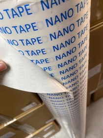 تصویر رول چسب دوطرفه سلولزی نانو Nano cellulose double-sided adhesive roll