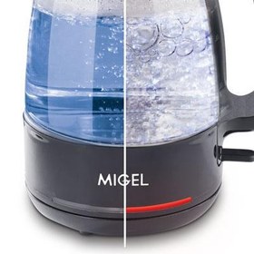 تصویر چای ساز قوری روی کتری میگل GTS 070 ا Migel GTS 070 Tea Maker Migel GTS 070 Tea Maker