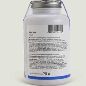 تصویر کپسول تائورین ناتریورسام 60 عددی | Nutriversum Taurine Caps 