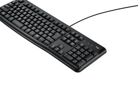 تصویر کیبورد سیم دار لاجیتک K120 - جعبه باز ویترینی Logitech K120 Wire Keyboard