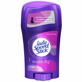 تصویر استیک صابونی زنانه مدل شاور فرش ۴۵ گرمی لیدی اسپید ا Lady Speed Stick Shower Fresh 45g Lady Speed Stick Shower Fresh 45g