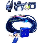 تصویر دوربین دنده عقب تارا TARA فابریک ایرانخودرو با سیم کشی اصلی 