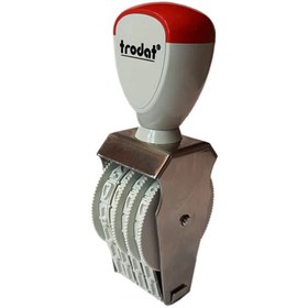 تصویر مهر تاریخ زن دستی ترودات 