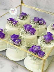 تصویر مینی کیک خواستگاری و بله برون ۹ عددی 