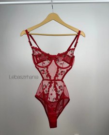 تصویر بادی فانتزی مشکی فنردار برند نوشه پوش 